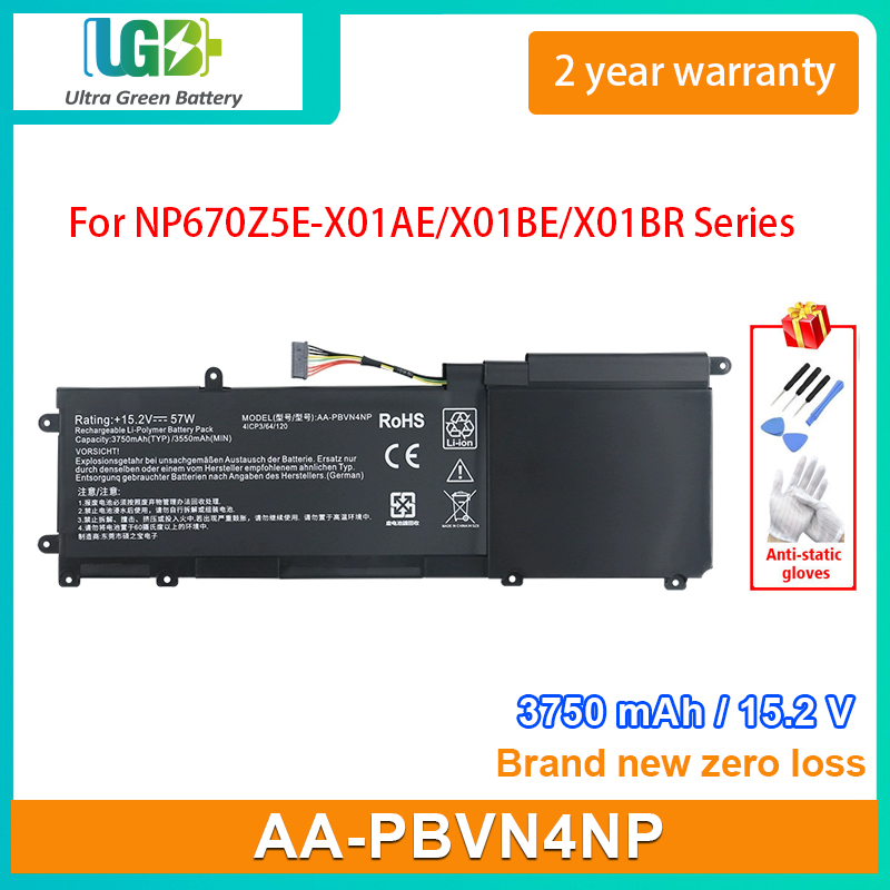 Ugb New Aa Pbvn Np Laptop Battery For Samsung Ativ Book