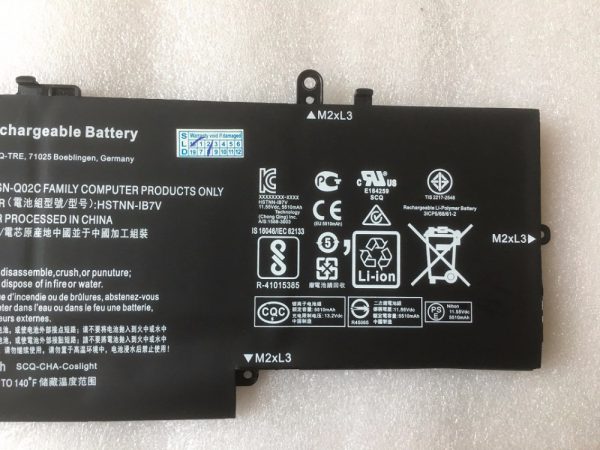 Batterie pour HP Elitebook Folio 1040 G4 67Wh 11.55V