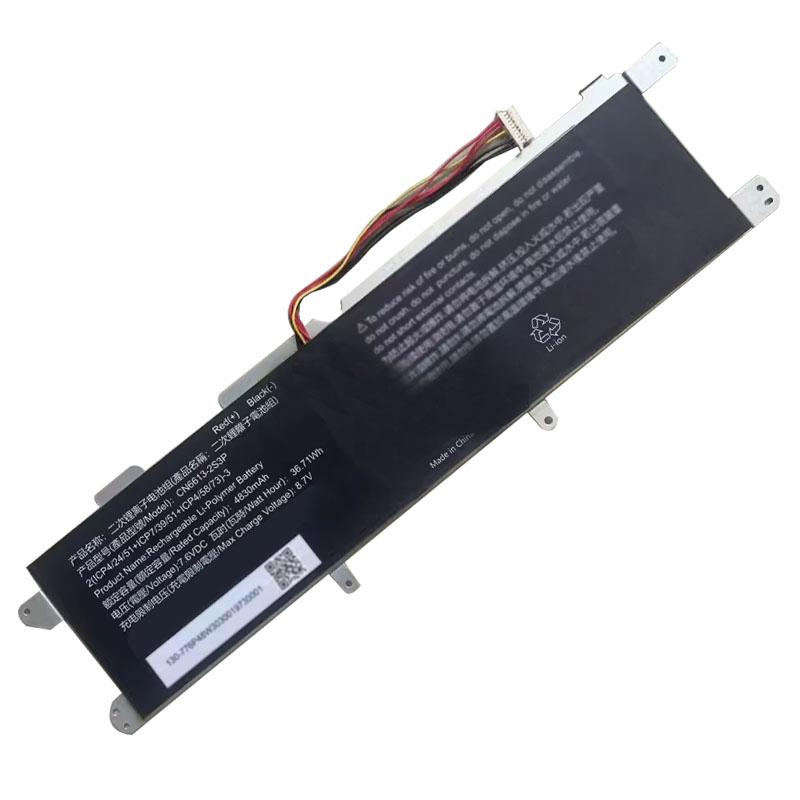 UGB New CN6613 2S3P Laptop Battery For AVITA Pura14 NS14A6 NS13A2 NS14A8 Series 4830mAh 7.6V 36.71Wh Laptop Battery Charger and AC Adapter Ultra Green Battery